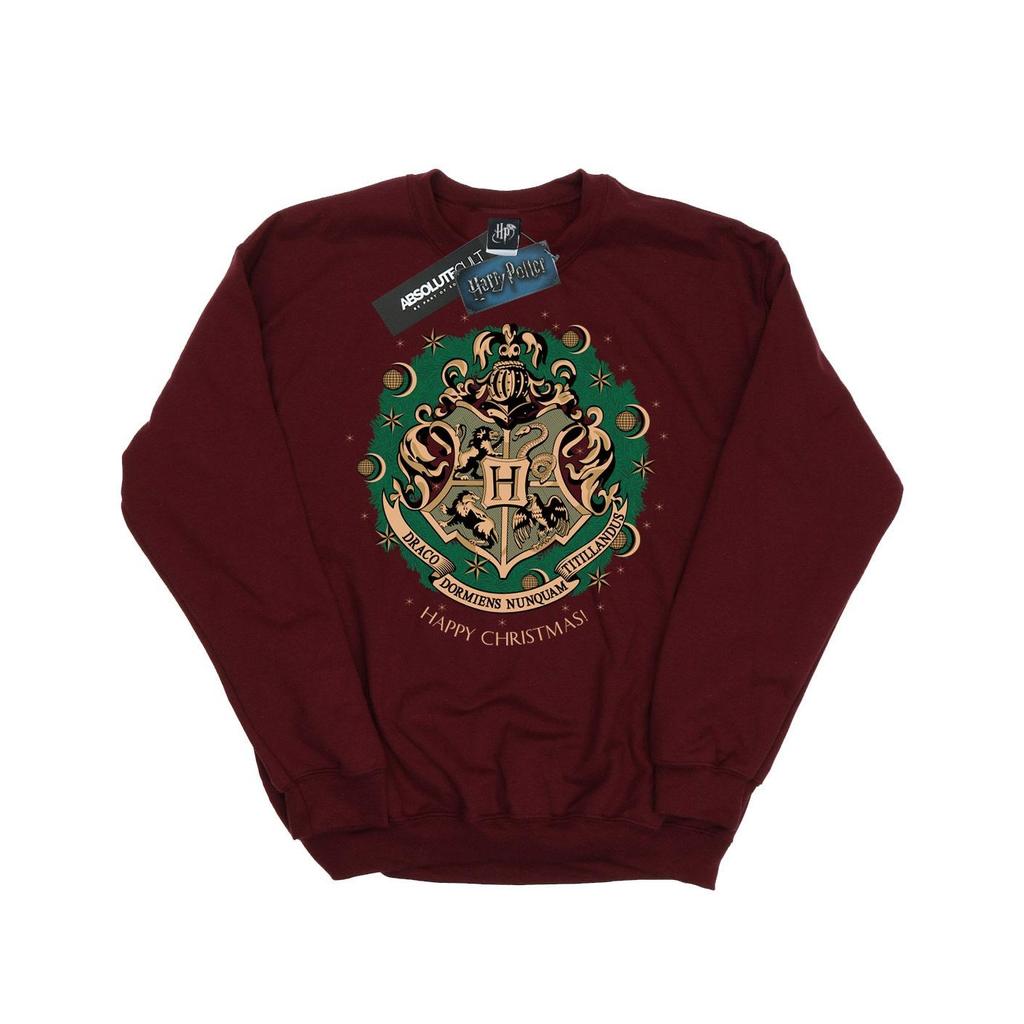 HARRY POTTER Girls Christmas Wreath Sweatshirt