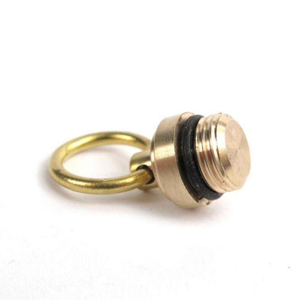 Key Chain Delicate Hot Sale Waterproof Box Capsule Brass Holder Medicine Pill Bottle Outdoor