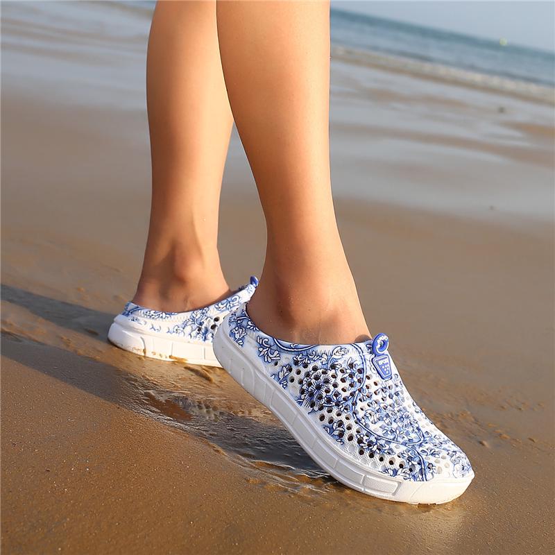 Women Garden Clogs Shoes Casual Slippers Summer Breathable Beach Sandals