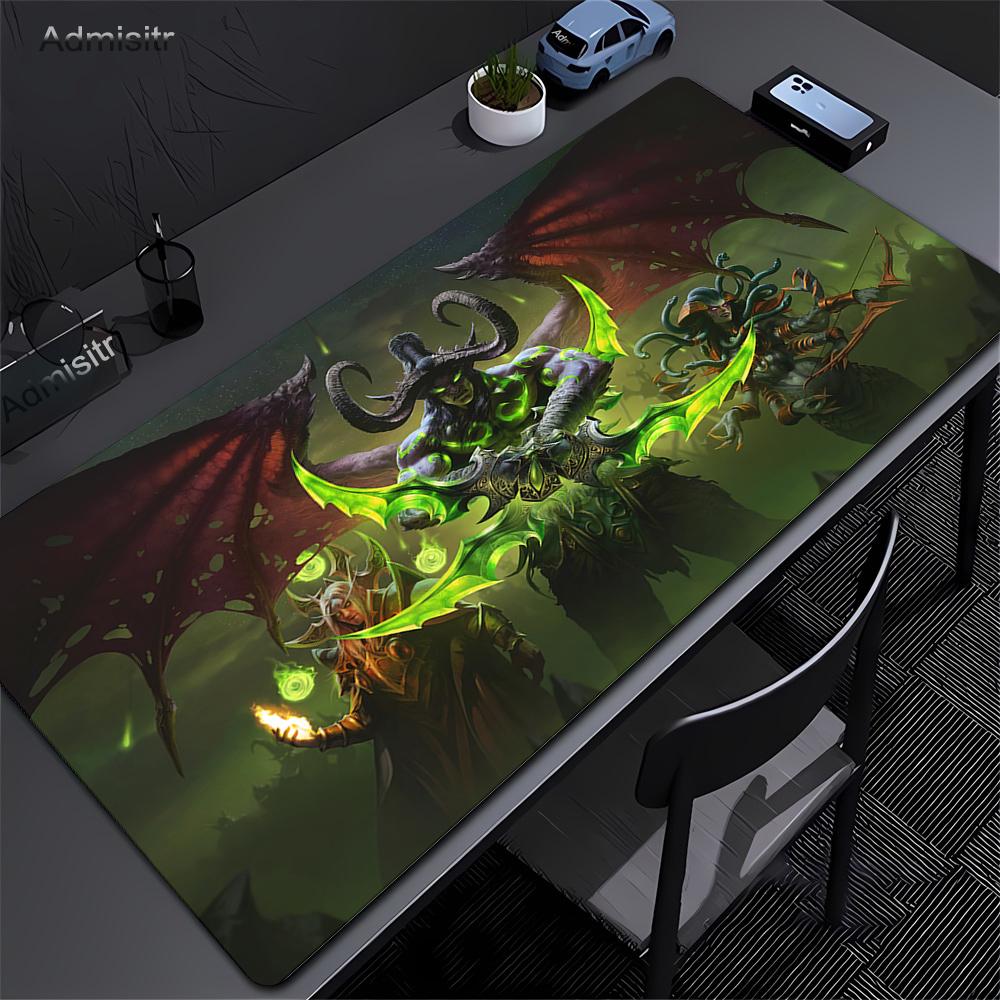 Anime Mousepad World of Warcraft Gamer Gaming Mouse Pad Pc Computer Accessories Desk Mat Xxl Game Mats Deskmat Office Mause Pads