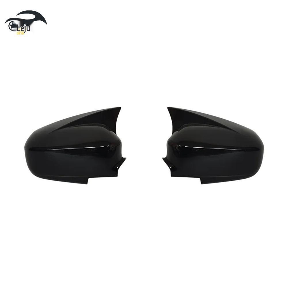 Glossy Black Horn Rearview Mirror Cover for 2004-2005 Honda Civic
