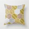 Nordic Pink Yellow Blue Geometric Cushion Pillow Case Home Living Room Sofa Bedroom Decoration Throw Pillow Case