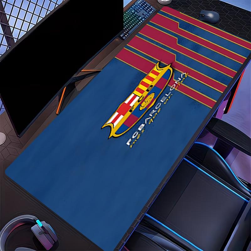 football club FC Print Mouse Pad, for Keyboard Pad Laptop PC Mat for Office Home Use, Desk Decor, Perfect Birthday Gift for Gamers