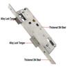 85 35mm keyless double tongue socket door lock suitable for frame door universal anti-rust lock body on the left and right