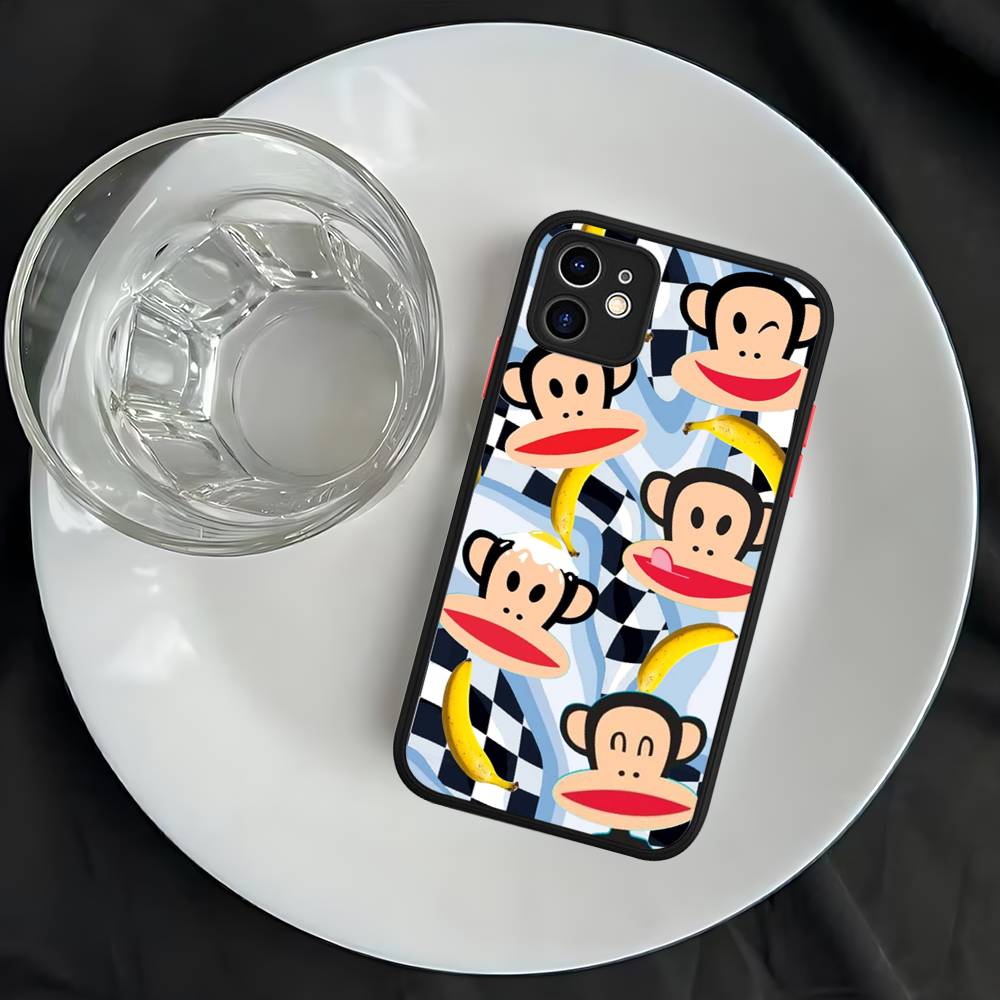 Famous Luxurious P-paul F-frank For iPhone 16 15 14 13 12 11 Pro Max X XS MAX Plus Translucent Black Phone Cover iphone 15