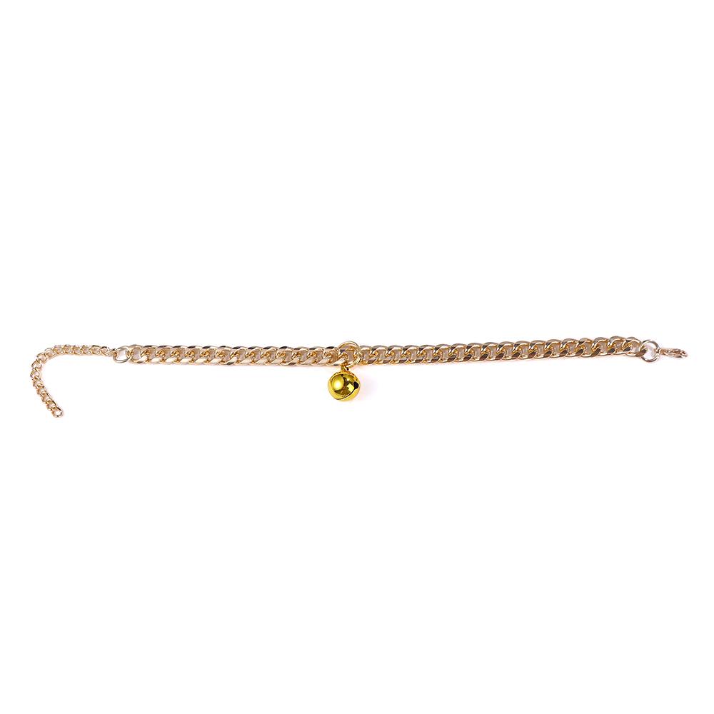 Cat Accessory for French Bulldog Puppy Small Dog Pet Chain Dog Necklace Cat Collar Dog Gold Chain