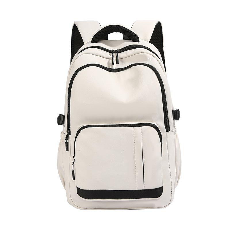 Schoolbag1011 schoolbag flash large-capacity waterproof backpack mountaineering bag casual women's solid color new model