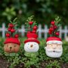 Exquisite Snowman Decoration Cute Christmas Gnome Doll Creative Santa Claus Ornament  Home Decor