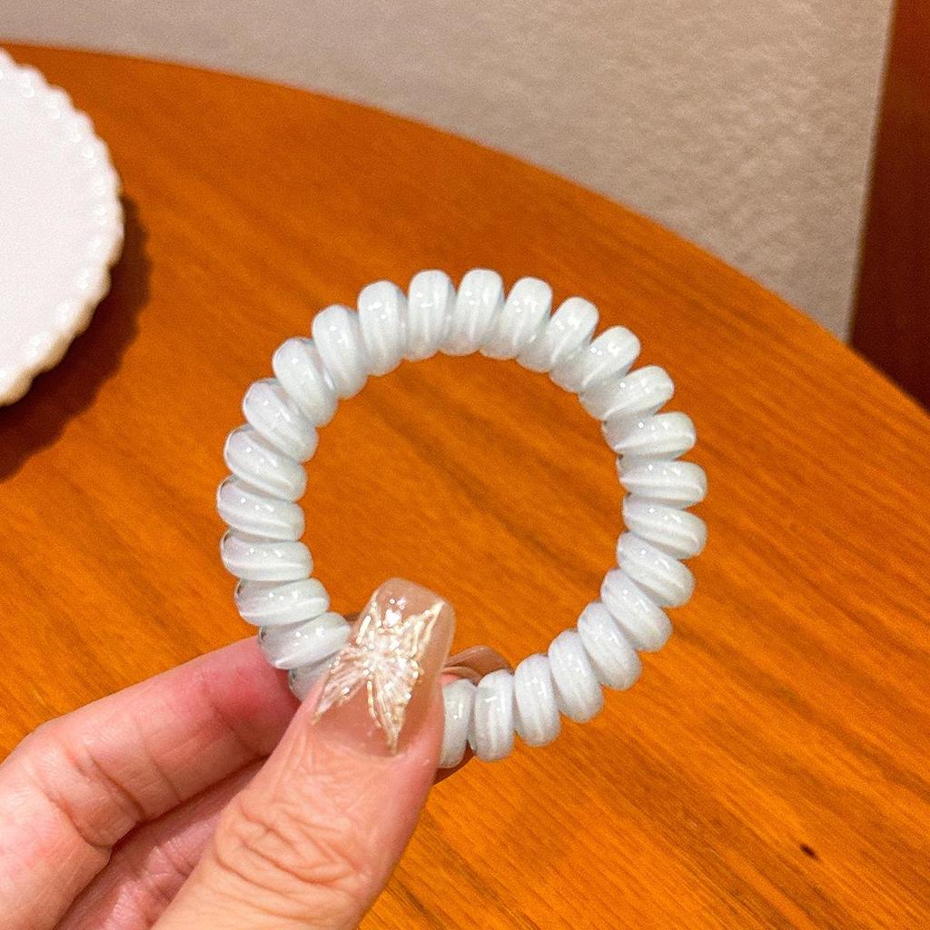 Colorful High Elasticity Hair Ties - No Trace & Durable Headwear for Women