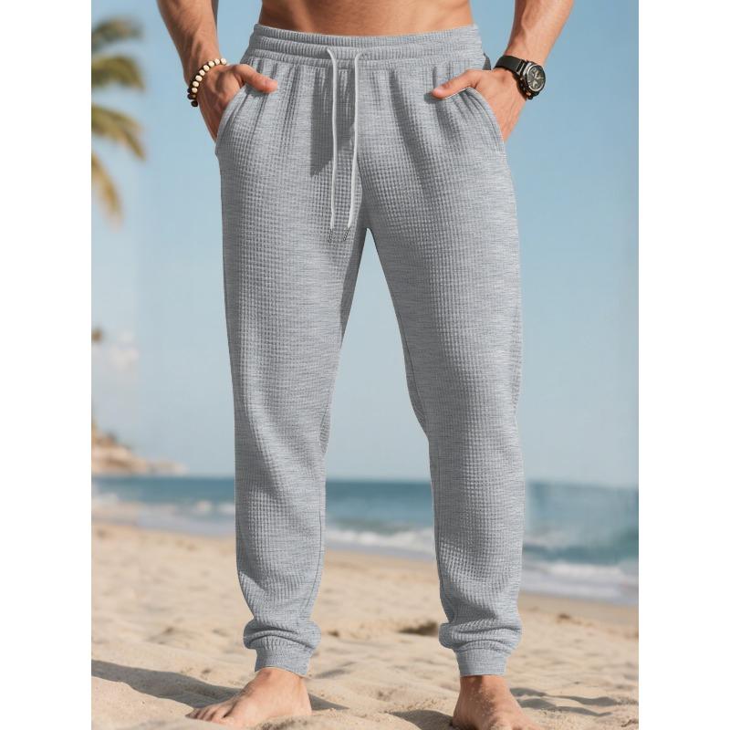 

Летний мужской спортивный и повседневный фитнес-комплект, жаккардовые свободные брюки на кулиске, баскетбольные беговые брюки XXXL светло-серый