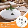 2.87" Tiny Mini Spoons 10pcs, Super Small Stainless Steel Spoons for Spices Jars, Salt, Sugar – Cute Little Serving Spoons for Tiny Jars (10,