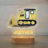 Personalized Animal Night Light - Custom Name Acrylic Lamp for Kids Bedroom Decor Baby Birthday Christmas Gift