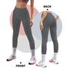 Sportovní legíny obepínající tělo pro ženy Legíny na jógu pro nošení venku Kalhoty na jógu s vysokým pasem