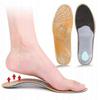 Shoes Insoles For Flat Feet, Valgus Supination, Orthopedic, Leather