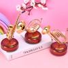 Music Box Classical Trumpet / French Horn / Saxophone Home Decoration Figurine Vintage Music Box Ornament Gifts for Kids