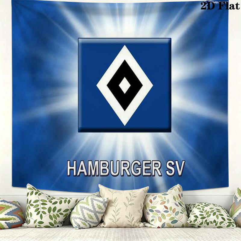 Hsv Bilder Logo Wall Tapestry Aesthetic Wall Hanging Printed Fabric Blanket Decorative Tapestries for Bedroom Living Room Home Decor
