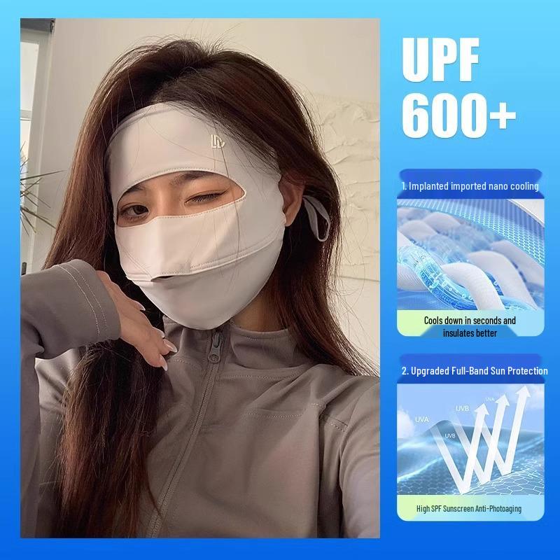 

Women s Summer UV Protection Ice Silk Full Face Mask