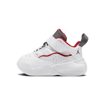 Air Stay Loyal TD White Light Graphite Baby Sneakers University-Red Black DC7231-105