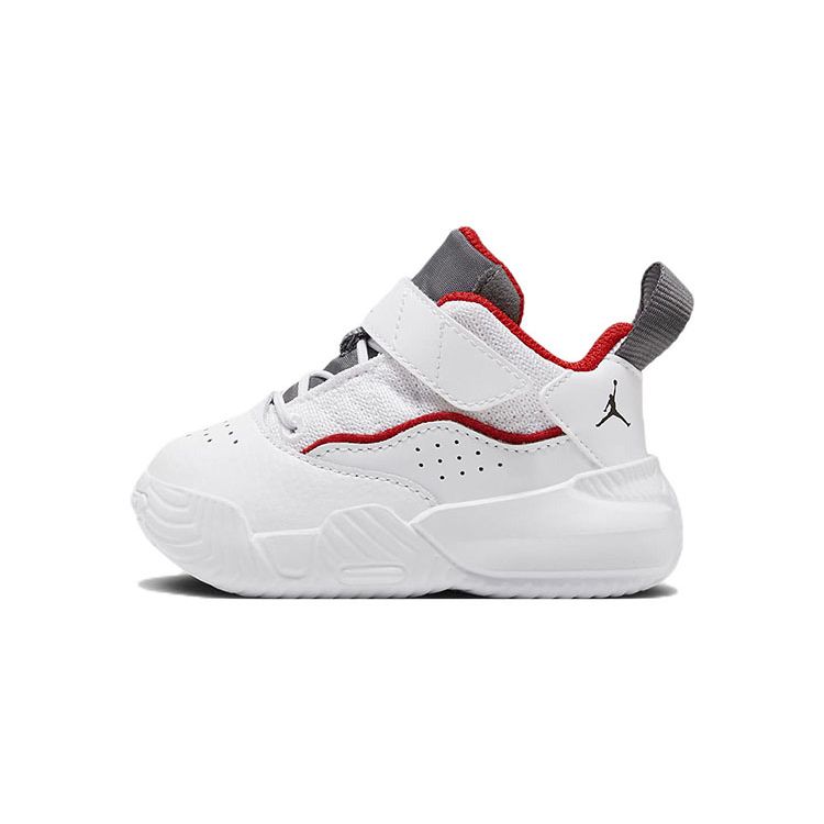 Детские кроссовки Air Jordan Stay Loyal TD White Light Graphite University-Red Black DC7231-105 27