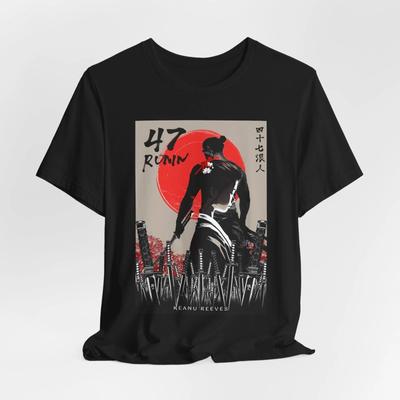 T-shirt Grafica 47 Ronin – Camicia Unisex Spirito Samurai con Audace Arte Manga