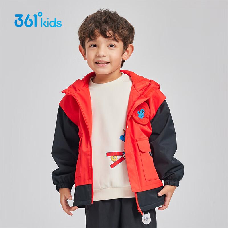 361° Boys' Spring Windproof Hooded Jacket K52514602