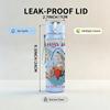 1PC Vintage Dark Fantasy Band Art Collage Print 750ml Portable Sports Water Bottle Leakproof Gym Outdoor Travel Drink Cup