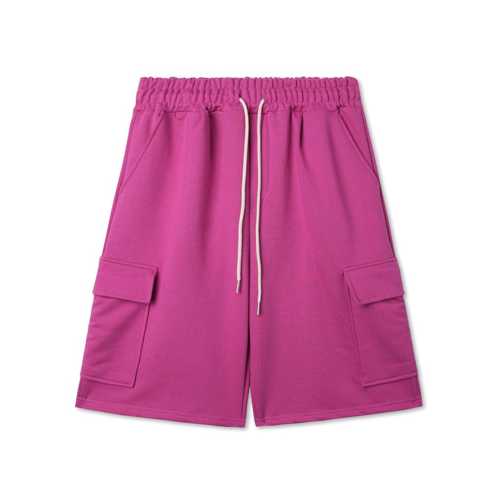 Upper Trophy Comma Two-Pocket Cargo Bermuda Mid-Length Pants_Green