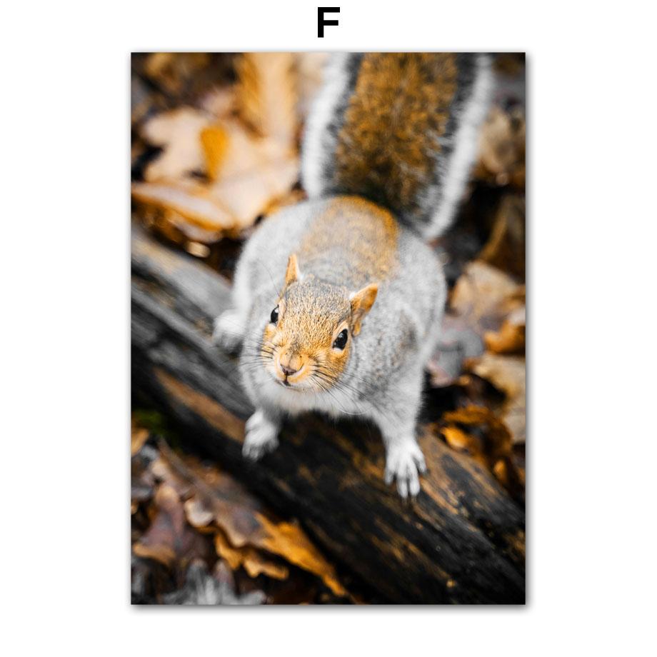 Autumn Lake Forest House Pumpkin Flower Landscape Wall Art Canvas Painting Fall Posters Prints Pictures for Living Room Decor