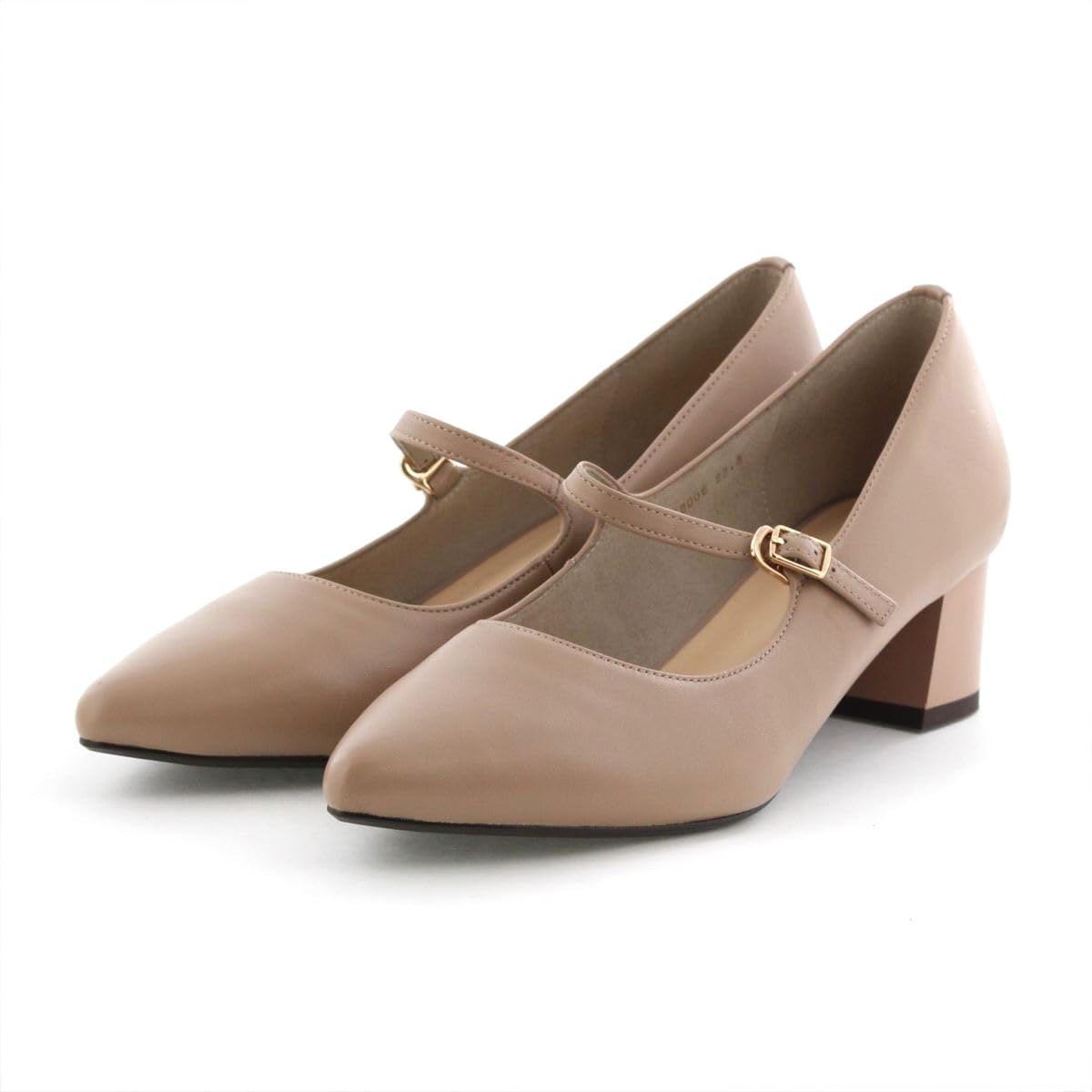 

HIMIKO / Himiko / [WEB Exclusive] Block Heel Mary Jane Pumps / 640006 Beige 245