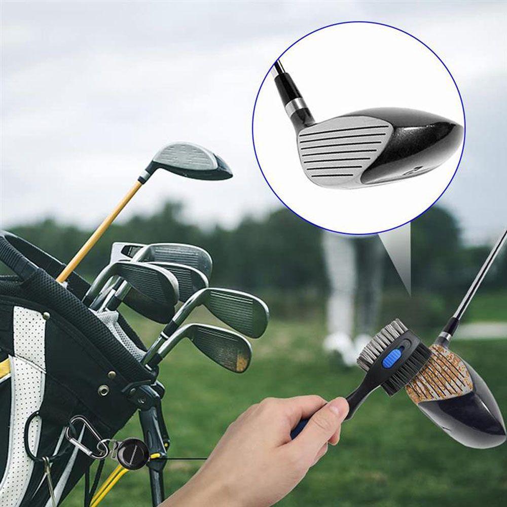 Sporting Goods Sharpener Tool Golf Groove Cleaning Brush Retractable Groove Cleaner Golf Club Brush