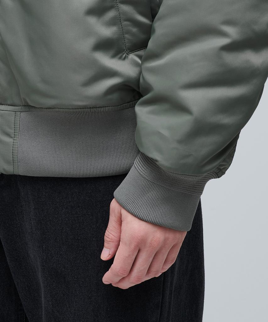 Musinsa Standard Oversized Ma-1 Bomber Jacket [Dusty Khaki]