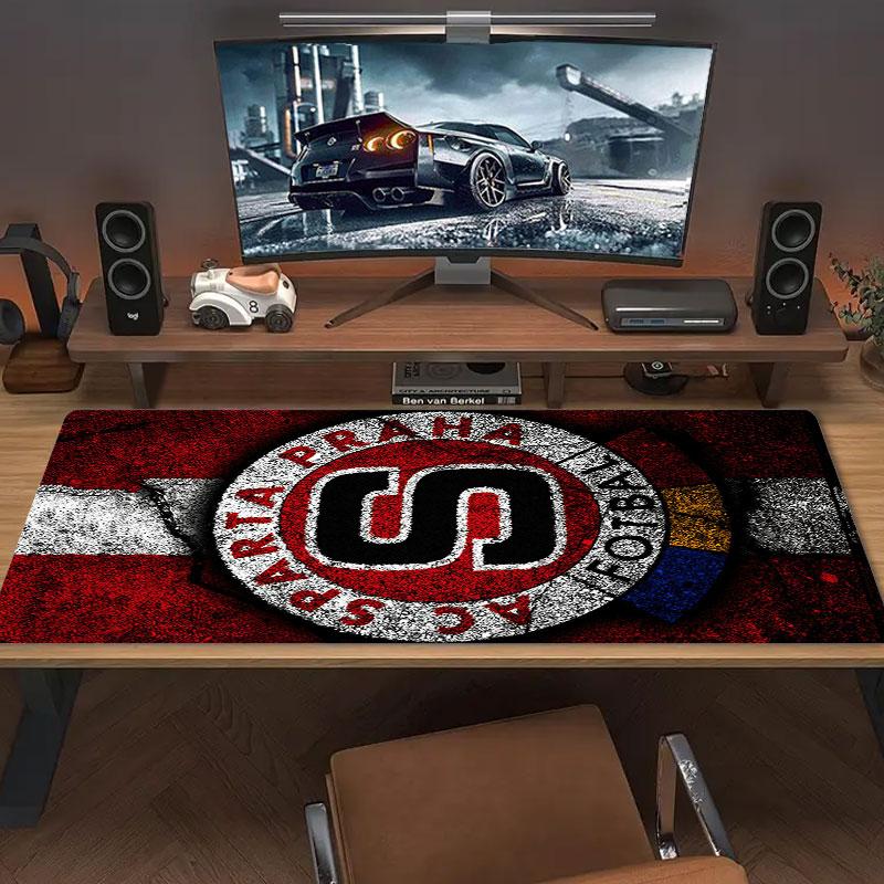 Prague Mouse Pad, Large Gaming Desk Mat, Non-slip XXL Mousepad for Laptop & Tablet, Mini PC Playmat with Stitched Edges