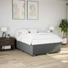 Vidaxl Bed Frame Without Mattress, Dark Gray, 140X200 Cm, Upholstered