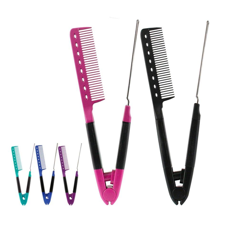 Buy KC 7013 Hair Brush V-type Plywood Comb Folding Comb Portable Comb ...
