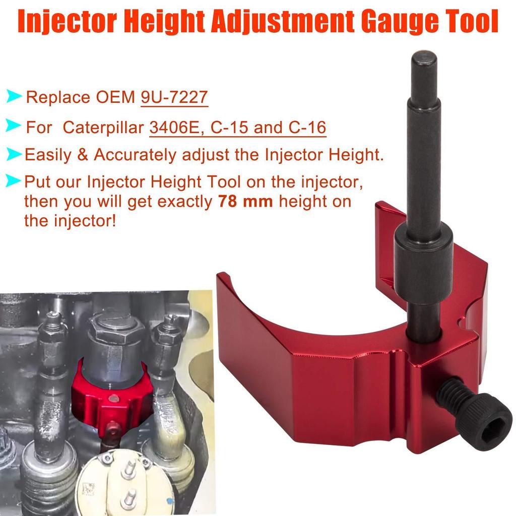 Injector Sleeve Tool 9U-7227 J-38587-A for Caterpillar CAT 3406E, C-15