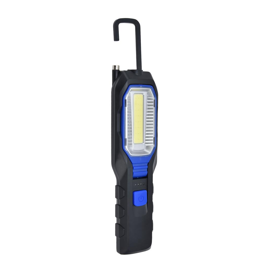 Rechargeable COB Work Light Portable LED Work Light with Magnetic Hook for Camping Repair