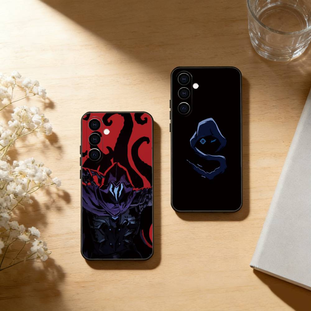 V-ValorantS O-Omen Phone Case For Samsung Galaxy A73,A72,A71,A70,A53,A52,A51,Others Soft Black Cover