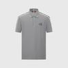 [Letter Logo Fashion Color Contrast] Spring and Summer Simple and Versatile Men's Short Sleeved Polo Shirt
