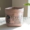 Nordic Cotton and Linen Art Storage Small Box Sundries Sundries Snacks Finishing Boxes Cloth Flower Pots Home Garden Supplies