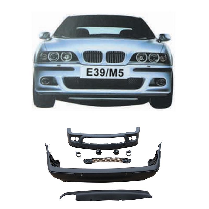 BMW E39 Modified M5 Front & Rear Bumpers with Grille & Fog Lights Kit