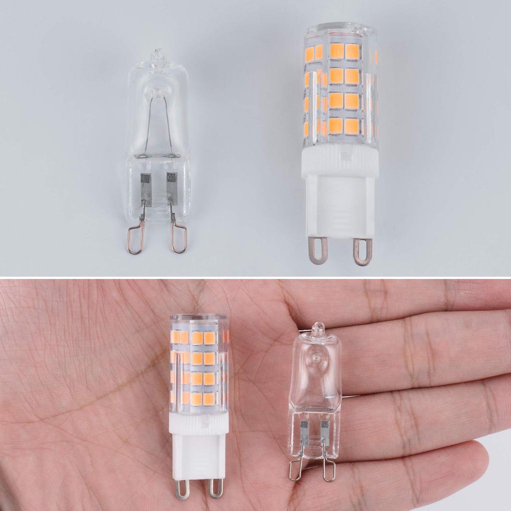 DiCUNO LED Bulb, G9 Base, 3W (Equivalent to 30W Halogen Lamp), 320lm, Warm White (3000K), Omnidirectional Lighting, Pack of 6