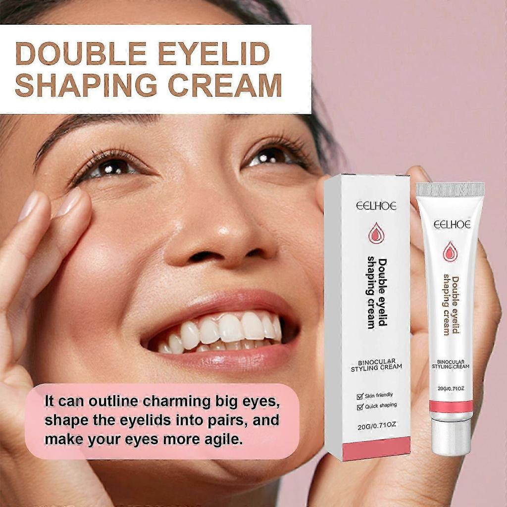 3x Double Eyelid Shaping Cream Natural Traceless Invisible Eyelid Lifting Setting Cream Lasting Eyelid Styling