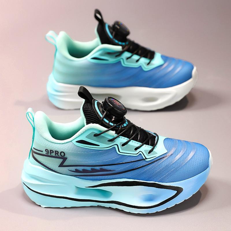 Girls' Shoes New 's Children's Sports Large Mesh Breathable Shock-absorbing Anti Slip Running
