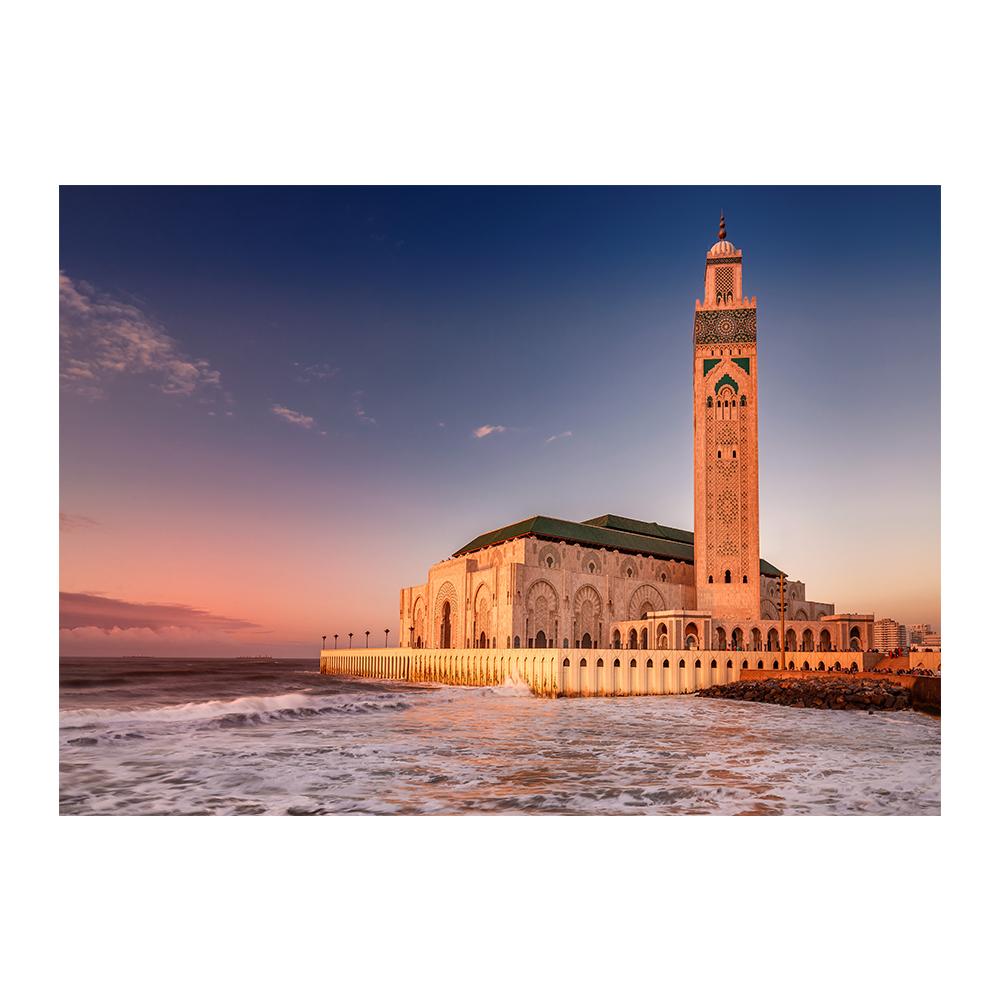 Islamische Kalligraphie Leinwand Malerei Allahu Akbar Kaaba Heiliger Ort Die Moschee Poster und Drucke Wandkunst Wohnzimmer Dekor