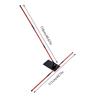 Golf Alignment Sticks With Clear Scale Adjustable Golf Alignment Rods Angle Holder Kit For Putting Improvement Indoor Outdoor