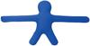 MOGU Bead Cushion Character Blue People Long Arm length (Total approx. 105cm)