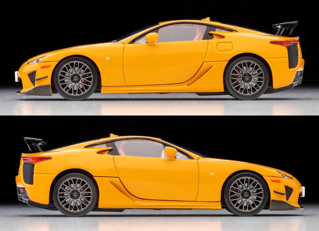 TOMYTEC Tomica Limited Vintage Neo Lexus LFA Package Orange Finished Model 337850 1/64 LV-N361a Nürburgring