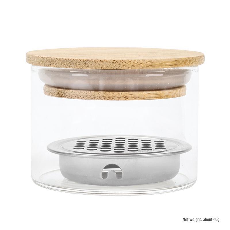 

Кристальный стакан для очистки кистей для нейл-арта с сетчатым фильтром из нержавеющей стали