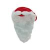 Creative Christmas Beard Mask Red Pure Cotton Santa Claus Beard Mask Holiday Funny White Beard Mask Christmas Cosplay Supplies