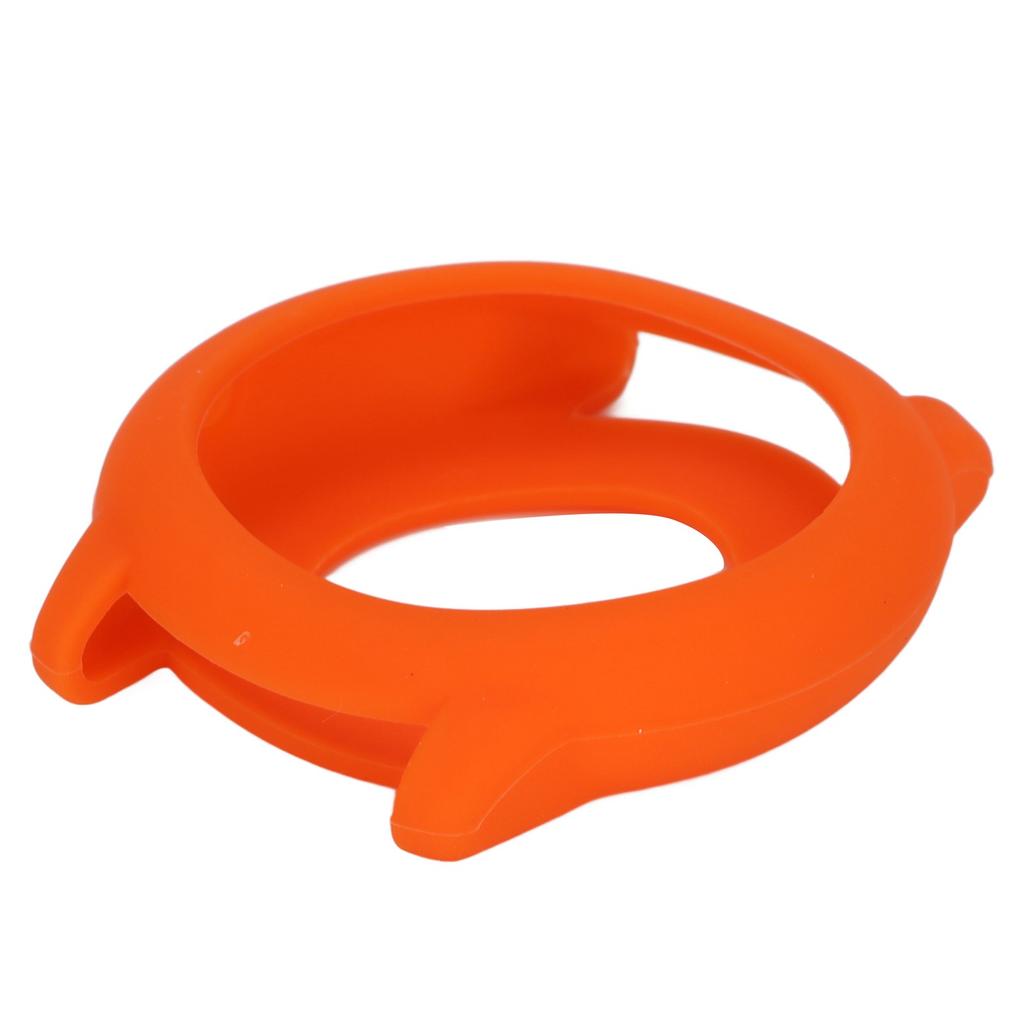 Soft Silicone Bumper Case Cover for Xiaomi Haylou Solar LS05 Smart Watch Shockproof Case Protective CoverOrange